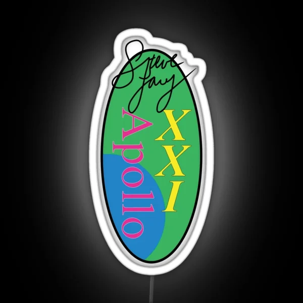 Steve Lacy Apollo 21 Graphic RGB Neon Sign