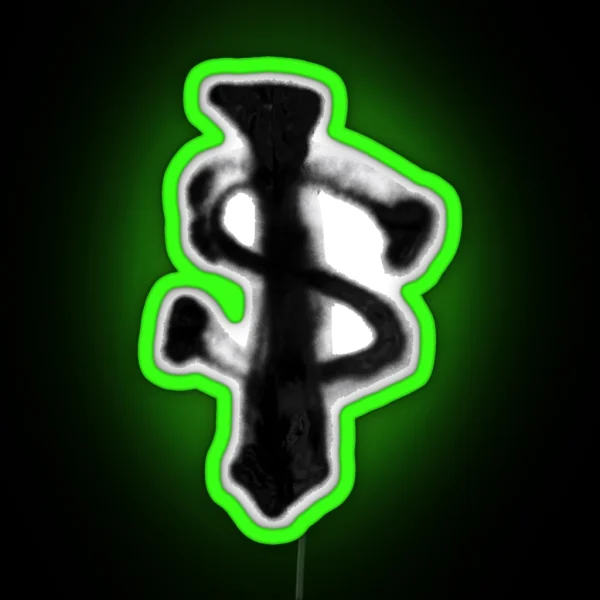 Steve Lacy Gemini Rights Money Tie RGB Neon Sign