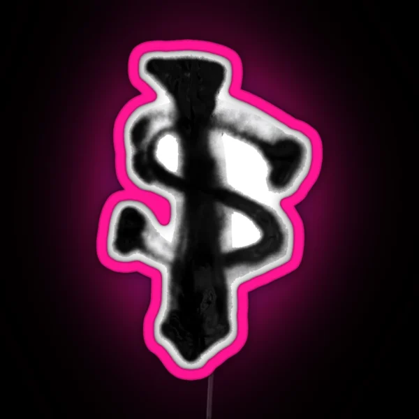Steve Lacy Gemini Rights Money Tie RGB Neon Sign