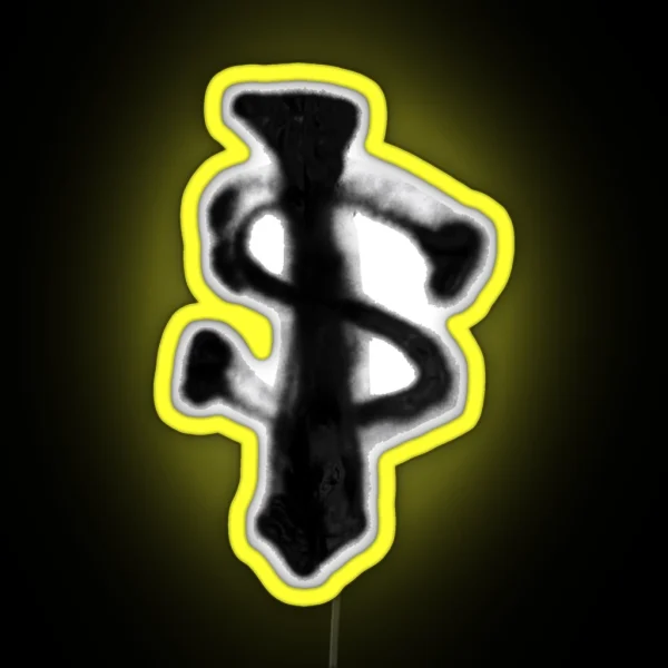 Steve Lacy Gemini Rights Money Tie RGB Neon Sign