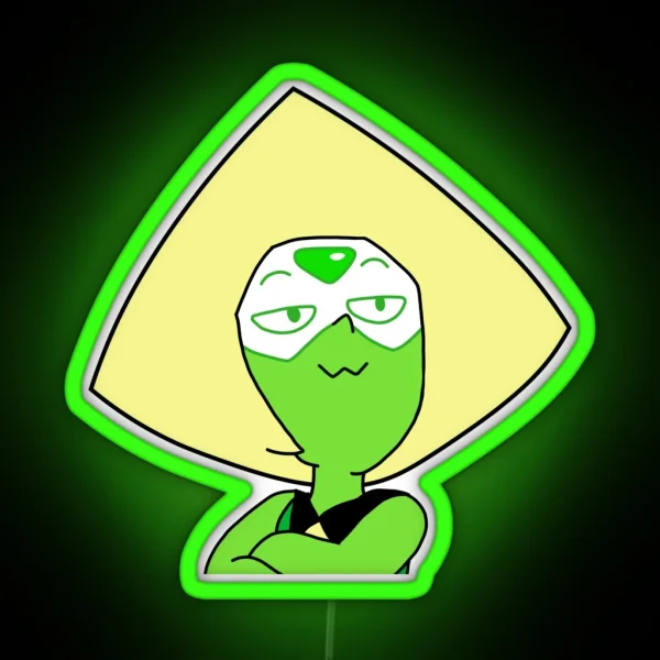 Steven Universe Peridot RGB Neon Sign