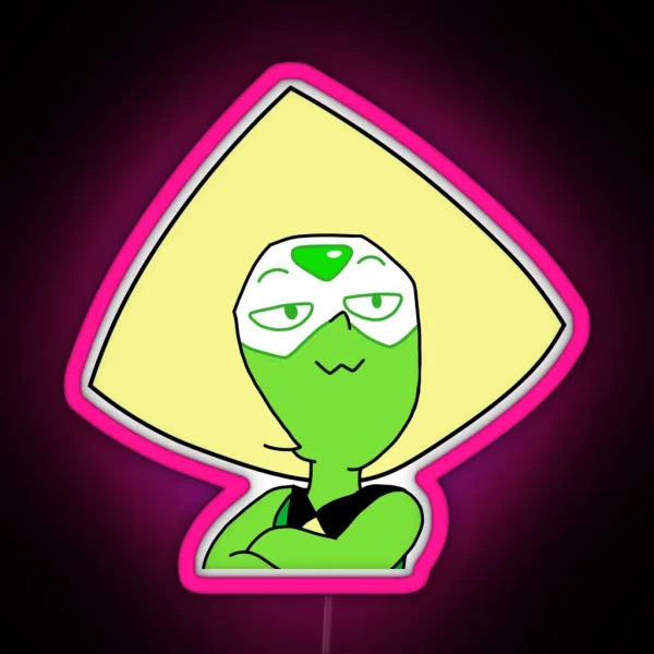 Steven Universe Peridot RGB Neon Sign