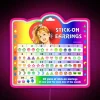 RGB Neon Sign Decorations Personalized Light Up Color Changing Display