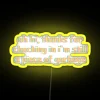 Vibrant RGB neon light display with easy plug and play functionality