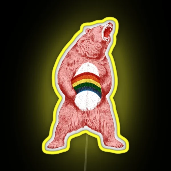Still Caring Bear RGB Neon Sign