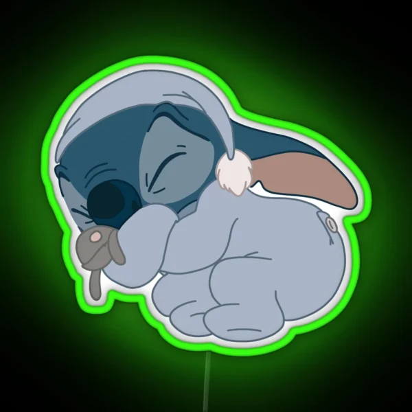 Stitch RGB Neon Sign