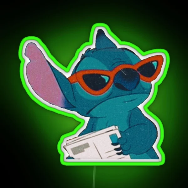 Stitch RGB Neon Sign