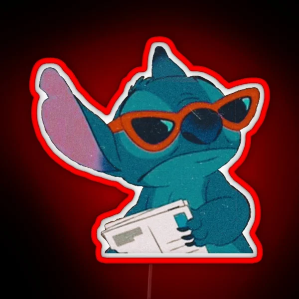 Stitch RGB Neon Sign