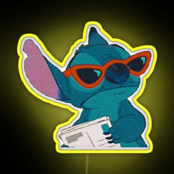 Stitch RGB Neon Sign