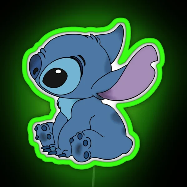 Stitch RGB Neon Sign
