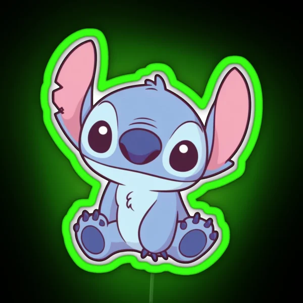 Stitch RGB Neon Sign