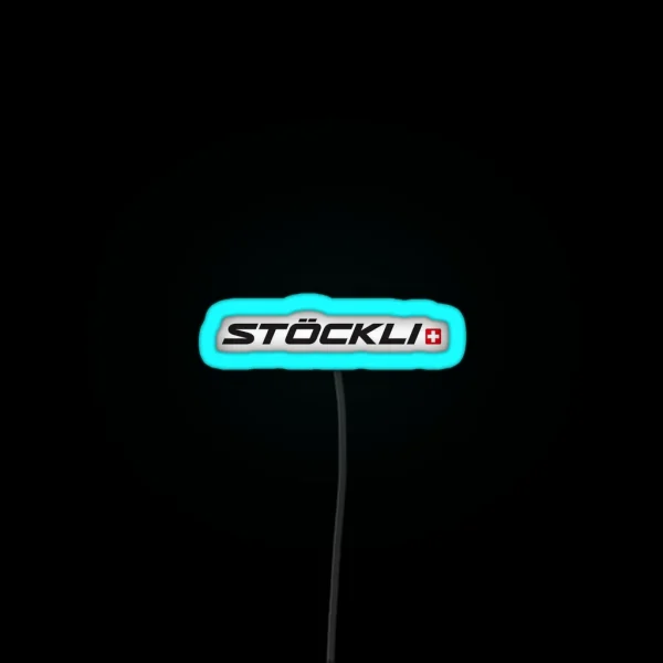 Sto Ckli Skis RGB Neon Sign