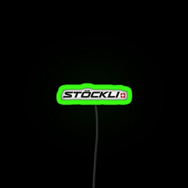 Sto Ckli Skis RGB Neon Sign