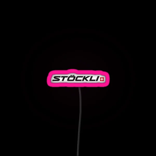 Sto Ckli Skis RGB Neon Sign