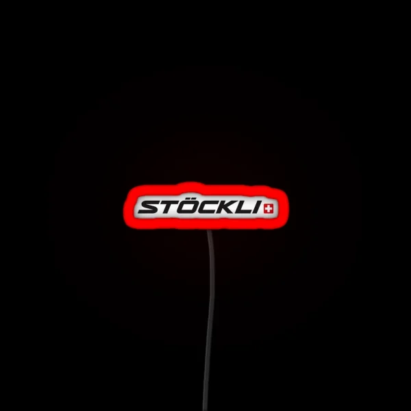 Sto Ckli Skis RGB Neon Sign