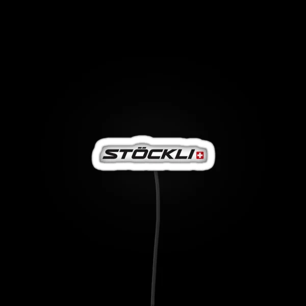 Sto Ckli Skis RGB Neon Sign