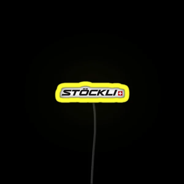 Sto Ckli Skis RGB Neon Sign
