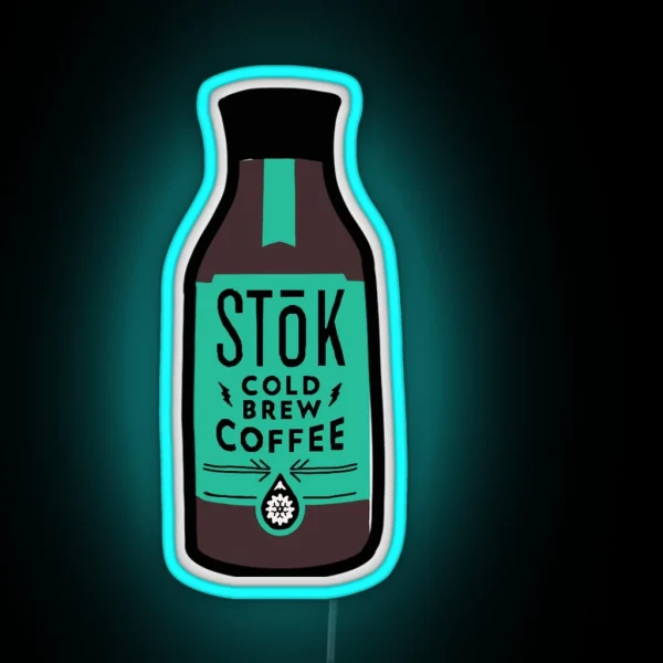 Stok Iced Coffee RGB Neon Sign