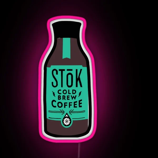 Stok Iced Coffee RGB Neon Sign