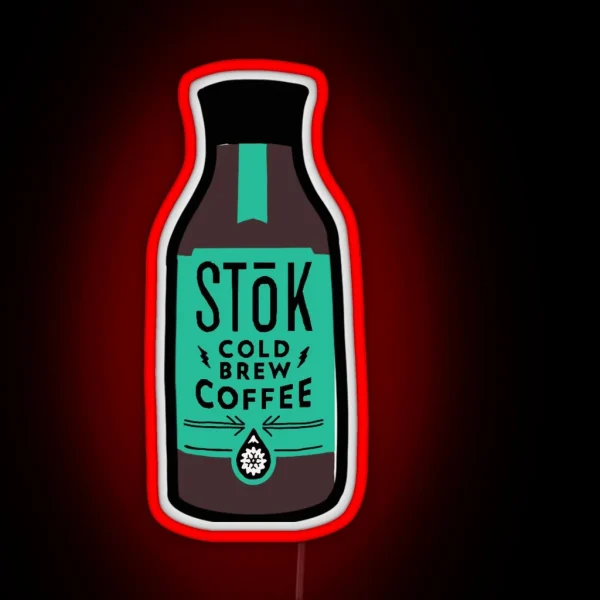 Stok Iced Coffee RGB Neon Sign