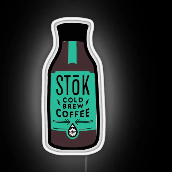 Stok Iced Coffee RGB Neon Sign
