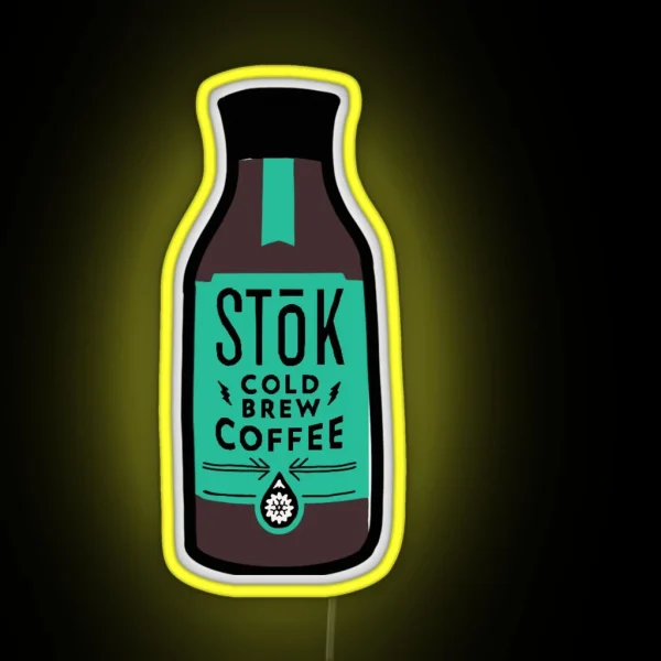 Stok Iced Coffee RGB Neon Sign