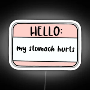 Stomach Problem RGB Neon Sign