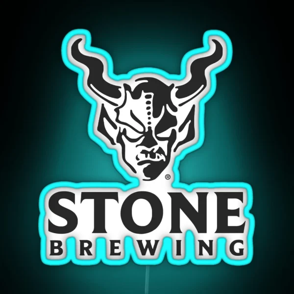 Stone Brewing RGB Neon Sign