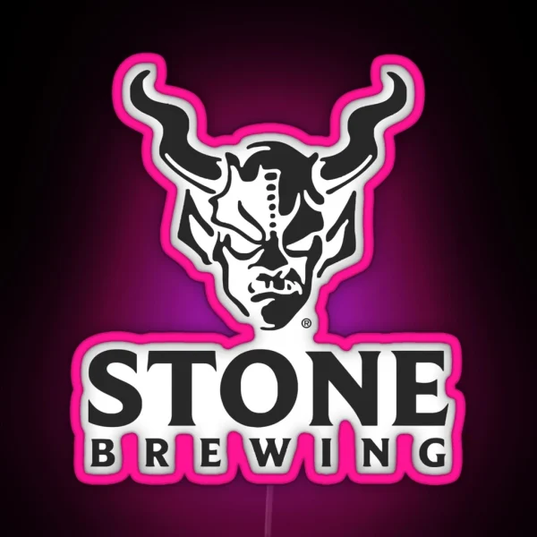 Stone Brewing RGB Neon Sign
