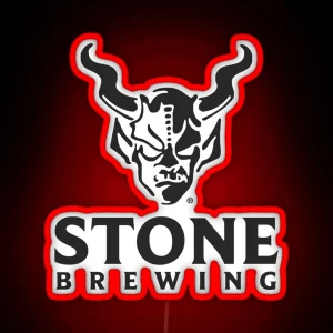 Stone Brewing RGB Neon Sign