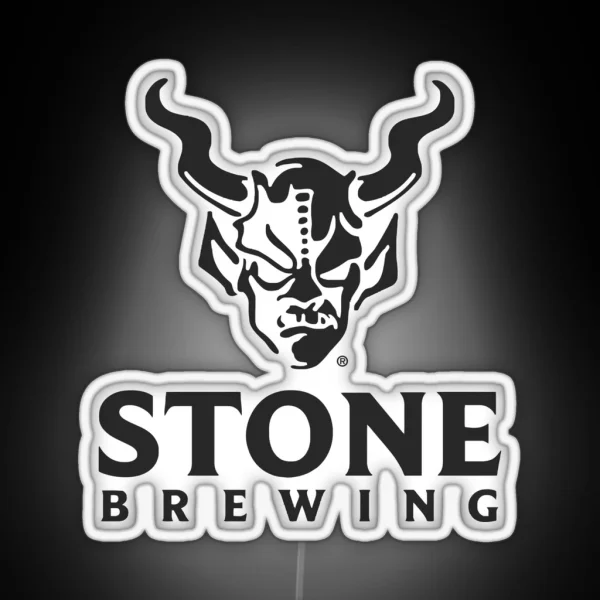 Stone Brewing RGB Neon Sign