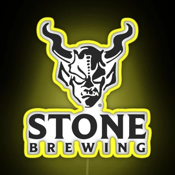 Stone Brewing RGB Neon Sign