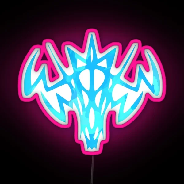 Stoneward Knight Radiant Order Glyph RGB Neon Sign