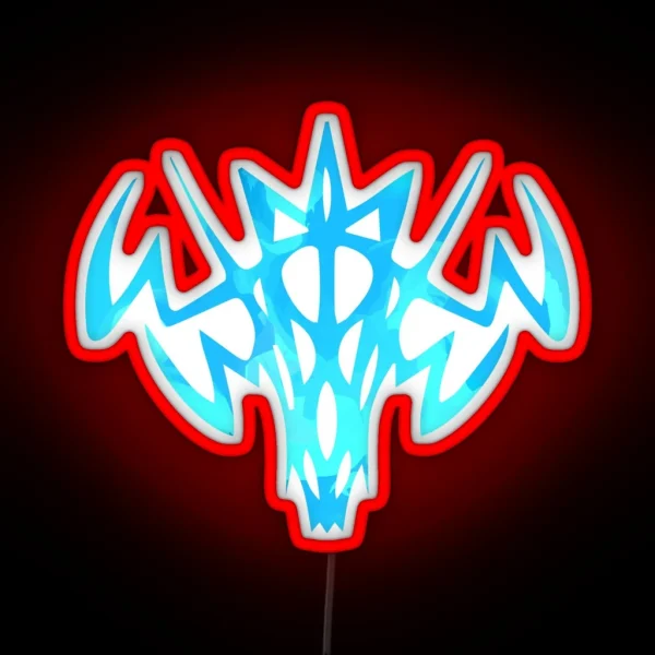 Stoneward Knight Radiant Order Glyph RGB Neon Sign