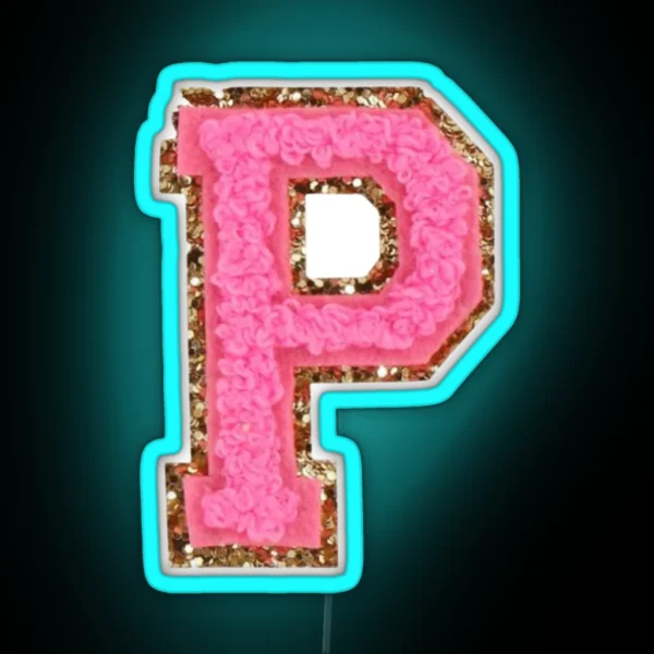 Stoney Clover Lane Letter P Led RGB Neon Sign