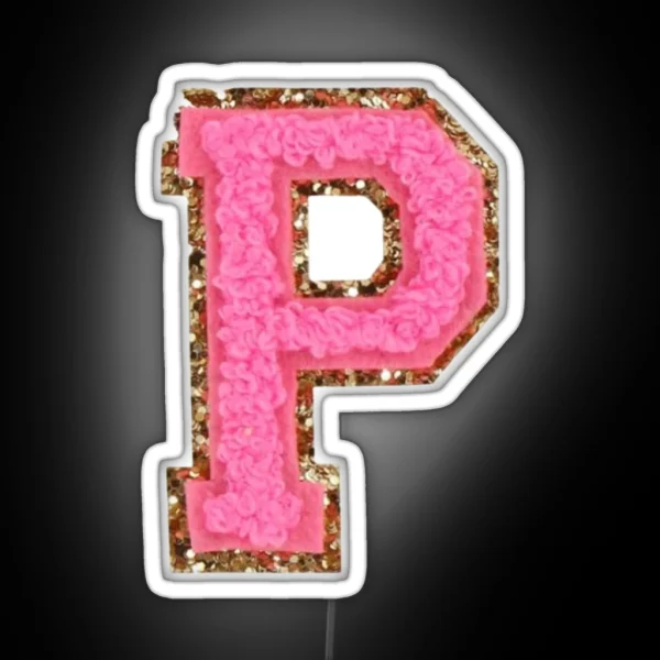 Stoney Clover Lane Letter P Led RGB Neon Sign