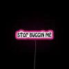 Compact RGB neon sign with customizable color and brightness settings.