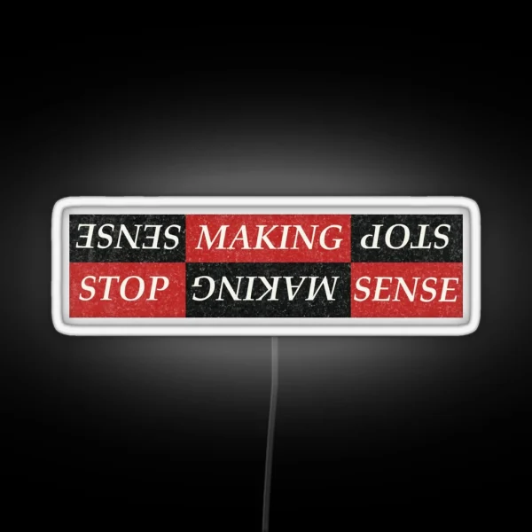 Stop Making Sense Cult Movie Led RGB Neon Sign