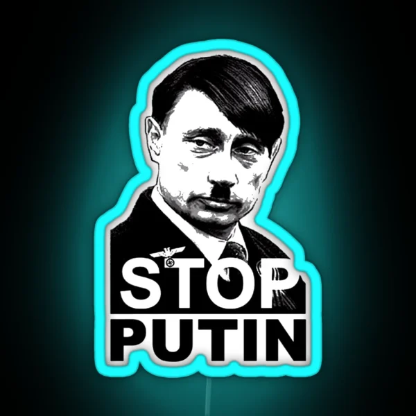 STOP PUTIN RGB Neon Sign