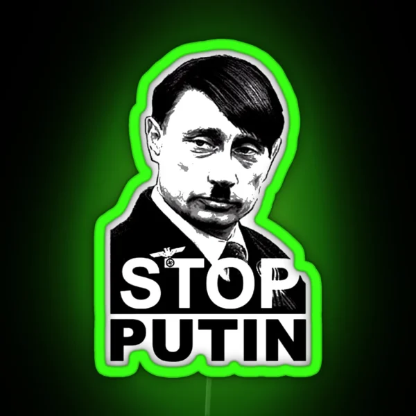 STOP PUTIN RGB Neon Sign