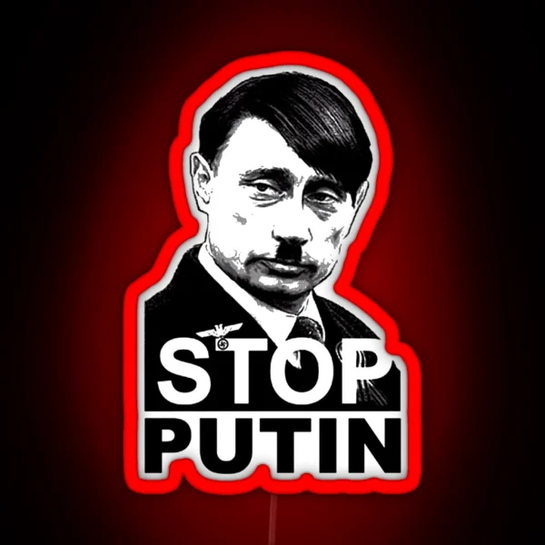 STOP PUTIN RGB Neon Sign