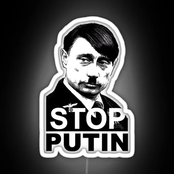 STOP PUTIN RGB Neon Sign
