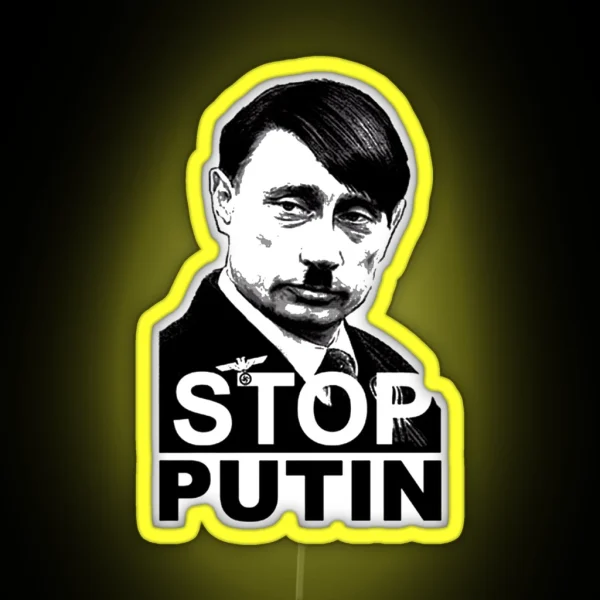 STOP PUTIN RGB Neon Sign