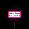 Protect Your Kids Anti Vaping Awareness Campaign RGB Neon Sign