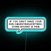 Neon Wall Sign: Boost Mood with Authentic Neurotransmitter Energy Colors