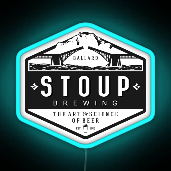 Stoup Brewing RGB Neon Sign