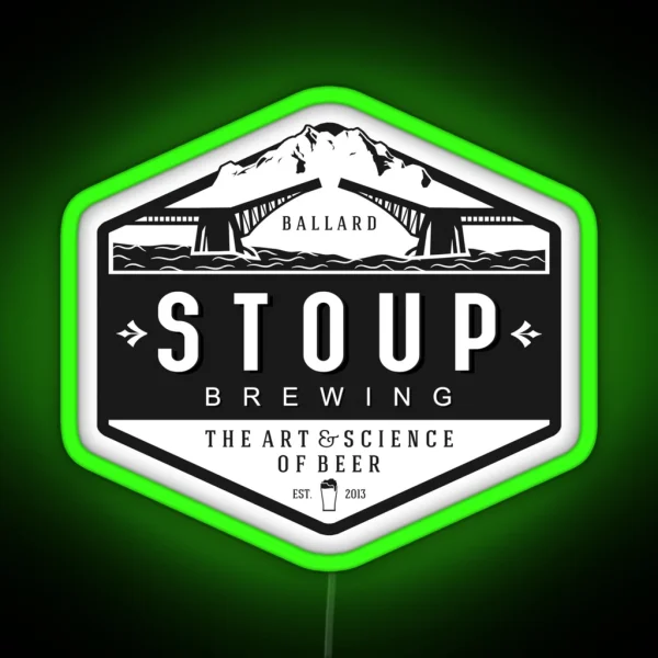 Stoup Brewing RGB Neon Sign