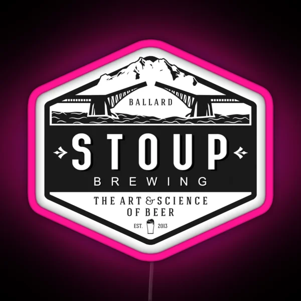 Stoup Brewing RGB Neon Sign