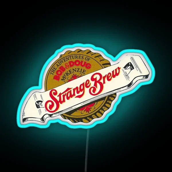 Strange Brew The Adventures Of Bob And Doug RGB Neon Sign