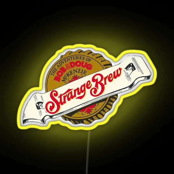 Strange Brew The Adventures Of Bob And Doug RGB Neon Sign